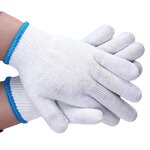 Protective Gloves Manufacturer - Customized 7G 10G White Cotton Yarn for Gardening Construction Labor