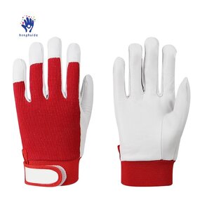 Welding Gloves Manufacturer - Sheepskin Medium Thickness Heat Resistant Labor Protection Wear-resistant