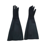 Industrial Latex Gloves Manufacturer - Thickened Black Acid Alkali Resistant Rubber Wear-resistant Anti-skid