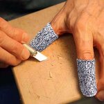 Finger Gloves Manufacturer - Cut Scratch Resistant HPPE Grade 5 for Woodworking Sculpture Carving