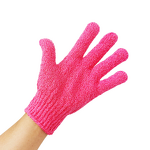 Bath Gloves Manufacturer - Five Fingers Shower Nylon Double-sided Massage Mud Rubbing Exfoliating