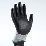 Anti-Cut Gloves Manufacturer - Level 5 HPPE Nitrile Comfortable Medium Thickness Reusable Knit for Cleanroom