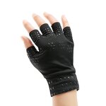 Compression Gloves Manufacturer - Half-finger Sports Fitness Cycling Joint Pressure Anti-skid Skin Color Elastic