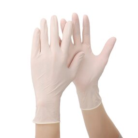 Disposable Latex Gloves Manufacturer - Factory Price Natural Medical Household Health protection Milky White