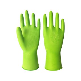 Kitchen Gloves Manufacturer - Mini Durable Non-slip Cleaning Waterproof Dishwashing Rubber Latex
