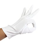 Gloves Manufacturer - Pure Cotton Non-slip Beads Etiquette Play Labor Anti-cutting Breathable Spring Autumn