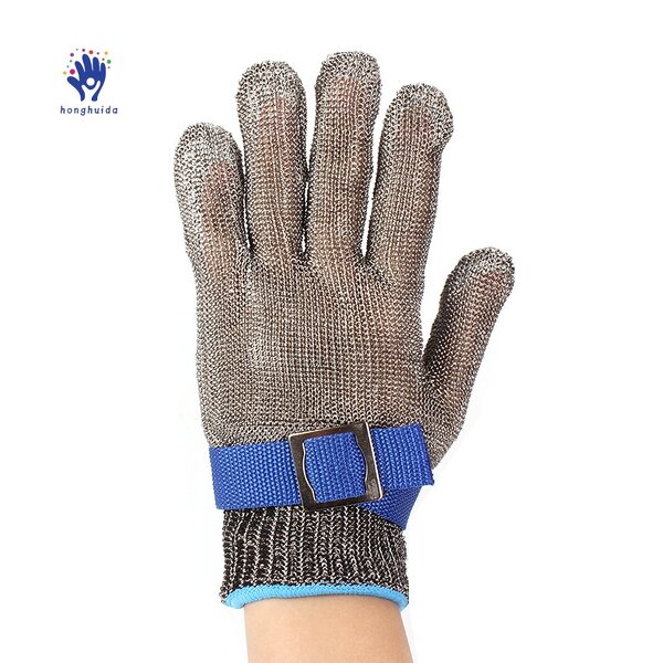 Anti-cutting Gloves Manufacturer - Stainless Steel Level 5 Wear-resistant Slaughtering Protective Steel Wire