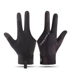 Snooker Billiard Gloves Manufacturer - Professional Leakage Three Fingers Ice Silk Breathable Non-slip Left Hand Single