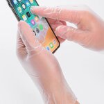 Disposable PVC Gloves Manufacturer - Food-grade Transparent Medium Thickness 22cm for Beauty Hairdressing