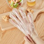 Disposable PE Gloves Manufacturer - Commercial Catering Film Takeaway Thickened Cleaning Home Food Grade All Seasons
