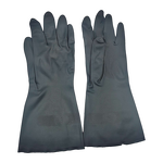 Industrial Rubber Gloves Manufacturer - Black Neoprene Acid Alkali Resistant Anti-slip Durable Thickened for Household