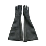 Industrial Latex Gloves Manufacturer - Heavy Duty Black Palm Anti-slip Granules Chemical Resistant Acid Alkali Resistant