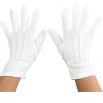 Gloves Manufacturer - Pure Cotton Non-slip Beads Etiquette Play Labor Anti-cutting Breathable Spring Autumn