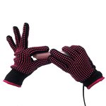 Perm Gloves Manufacturer - Hairdressing Anti-perm Anti-slip Double-sided Beads High Temperature Resistant Cotton PVC