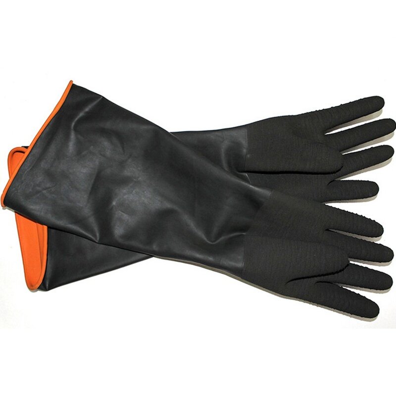 Industrial Latex Gloves Manufacturer - Thickened Reusable Waterproof Acid Alkali Resistant Anti-slip Wear-resistant