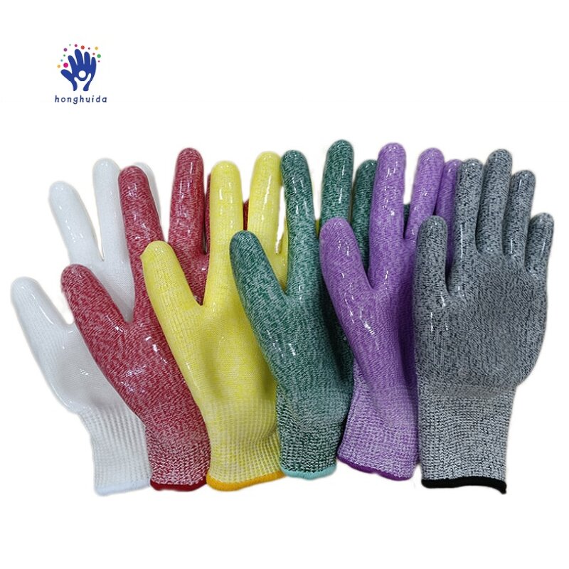 Labor Protection Gloves Manufacturer - Polyester-impregnated Palm-coated Wear-resistant Anti-static