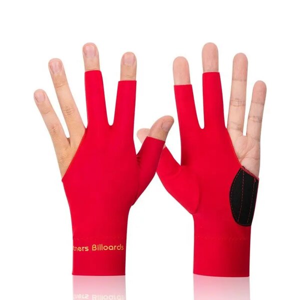 Billiards Gloves Manufacturer - Half Finger with Exposed Fingers Polyester Non-slip Breathable Durable 20cm
