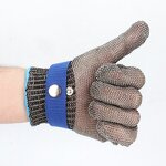 Anti-cutting Gloves Manufacturer - Stainless Steel Level 5 Wear-resistant Slaughtering Protective Steel Wire