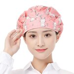 Women's Chef Hat Manufacturer - Catering Cafeteria Work Hat Oil Fume & Dust-Proof Hood for Casual Scene