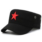 Pentagram Star Cap Manufacturer - Retro Adjustable Chinese Vintage Style for Men and Women Made From Paper Fabric