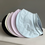 Sun Hat Manufacturer - Women's Fashionable Outdoor Foldable Large Brim with UV Protection Empty Top Breathable for Sports