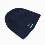 Knitted Hat Manufacturer - Fashionable Adult Winter Bluetooth Music Stereo Headphone Cap Autumn Winter Warm Music Custom