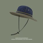 Bucket Hat Manufacturer - Fashionable Quick Dry Breathable with Wide Brim Fishermen Style String Tied Sun Hat