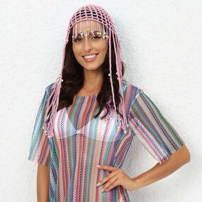 Winter Hat Manufacturer - Hooded Women's Autumn and Winter Warm Toe Cap Small Face Knitted Windproof and Cold Proof