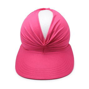 Women's Sun Hat Manufacturer - Spring Summer Outdoor Sports Beach Cycling Visor with Empty Top Nylon Polyester