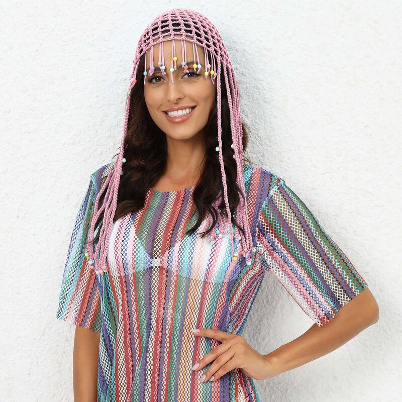 Winter Hat Manufacturer - Hooded Women's Autumn and Winter Warm Toe Cap Small Face Knitted Windproof and Cold Proof