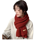 Scarf Manufacturer - Autumn Winter Japanese Korean Style Double-Sided Houndstooth Versatile Warm Knitted Accessory