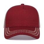 Trucker Hat Manufacturer - High Quality 5 Panel Polyester Mesh Custom Embroidery Wholesale for Men and Women
