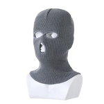 Balaclava Hat Manufacturer - Winter Warm Knitted with Three-Hole Design for Daily Fishing Party & Custom
