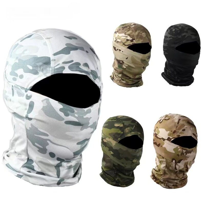 CP Balaclava Manufacturer - Quick-Dry Camouflage Tactical Pattern for Outdoor Cycling & Sun Protection