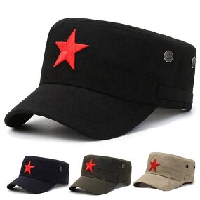 Pentagram Star Cap Manufacturer - Retro Adjustable Chinese Vintage Style for Men and Women Made From Paper Fabric