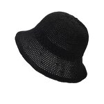 Sun Hat Manufacturer - High Quality Summer Knit Solid Color Hollow Fisherman Cartoon Pattern for Outdoor Activities
