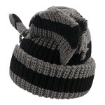 Knitted Hat Manufacturer - Fashion Adult Women's Devil Ear Thickened Full Acrylic Hot Selling Export Digital Printing
