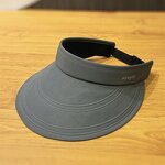 Visor Hat Manufacturer - Women's Summer UV Protection Running Sports New Style Open Top Sun Protection with Slimming Brim