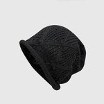 Winter Hat Manufacturer - Hooded Women's Autumn and Winter Warm Toe Cap Small Face Knitted Windproof and Cold Proof
