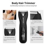 Groin Body Shaver Manufacturer - Waterproof Ceramic Electric Below the Belt Trimmer Built for Men Effortlessly Trim