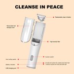 Baby Hair Clippers Manufacturer - Quieter Ceramic for Kids USB Rechargeable Auto Sucking Vacuum Trimmer with 58dB for Children
