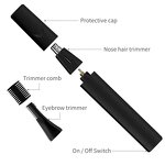 Electric Nose Hair Trimmer Set Manufacturer - CLIPCLEAN with Battery for Household & Car Use Facial & Eyebrow Shaver 60-Minute Runtime