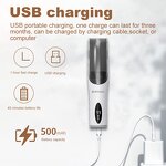 Mini Battery Haircut Vacuum Manufacturer - CLIPCLEAN USB Home Hair Trimmer Cut Machine Set for Men Women