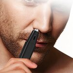 Electric Nose Hair Trimmer Set Manufacturer - CLIPCLEAN with Battery for Household & Car Use Facial & Eyebrow Shaver 60-Minute Runtime