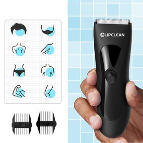 Body Trimmer Manufacturer - Wholesale Electric Groin Hair Trimmer Blade Heads Waterproof Wet/dry Razor OEM Replaceable Ceramic IPX6