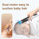 Split End Hair Clippers Manufacturer - Men Waterproof Professional Rechargeable Vacuum Cordless Cutting Hair Trimmer