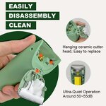 Electric Ceramic Blade Shaver Manufacturer - Household Body Lip Underarm Private Parts Hair Trimmer USB Rechargeable