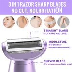 Women Foil Shaver Manufacturer - Clipclean High End Electric Razor USB Rechargeable 600mAh Battery Waterproof Household Use Body Facial