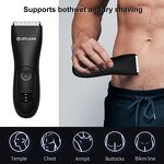 Cordless Barber Trimmer Manufacturer - Professional Zero Gapped USB Rechargeable Body Hair Trimmer for Men