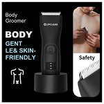 Lady Electric Shaver Manufacturer - LED Professional Rechargeable Ceramic IPX6 Waterproof 61-90min Runtime for Men Body Facial